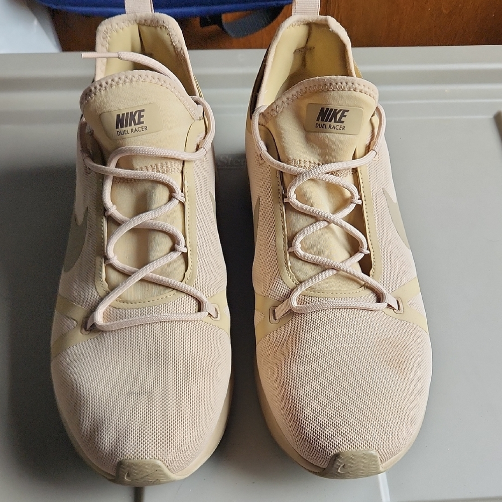 Nike Beige Athletic Shoes